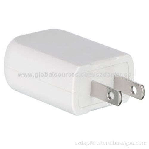 5V/1A Mobile Phone Charger with UL/FCC/RoHS Certifications